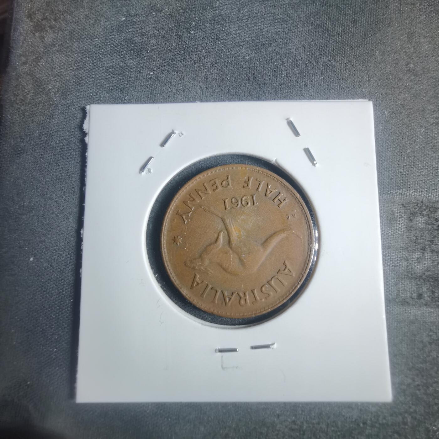 沼泽如烟--第932场 澳大利亚1961年半便士