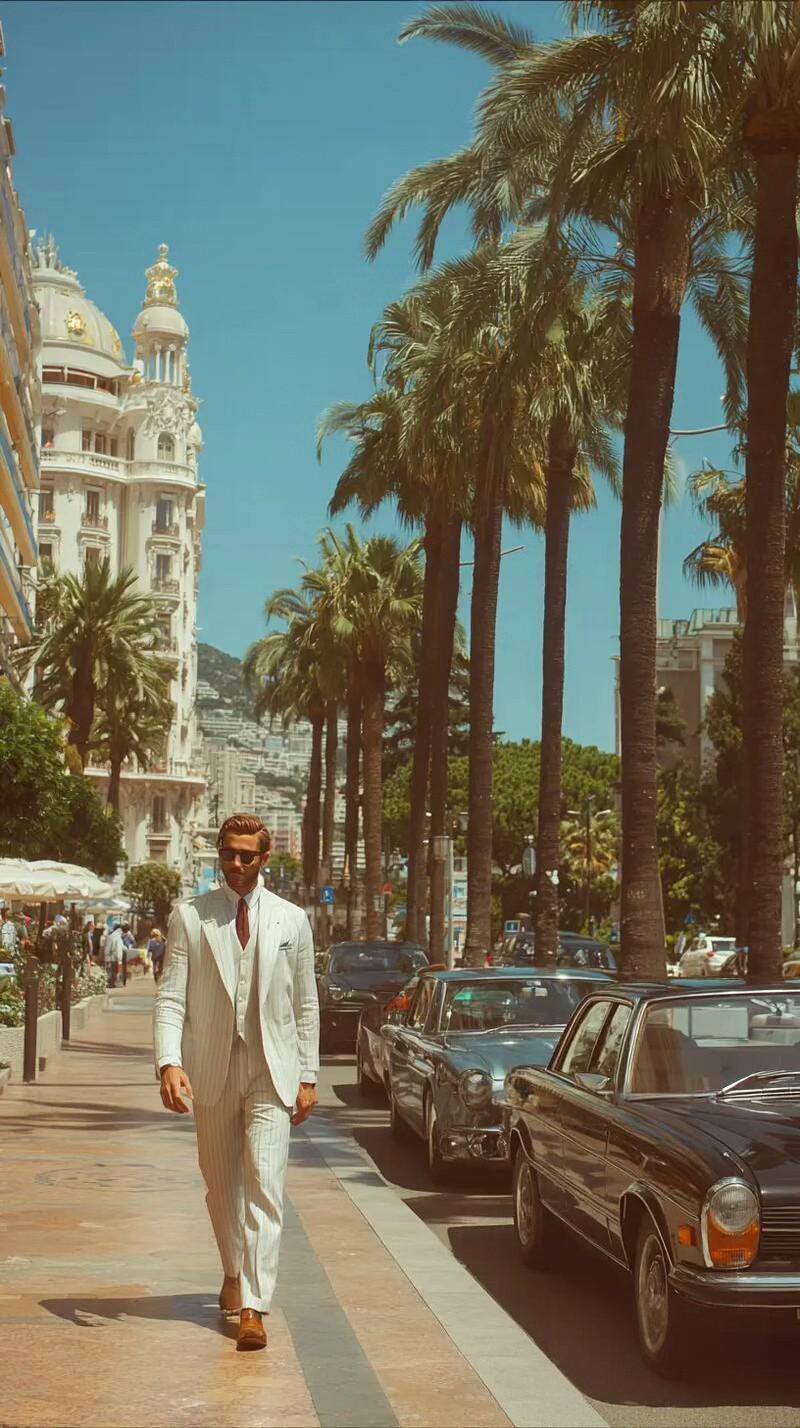 摩纳哥官方50周年纪念小型张