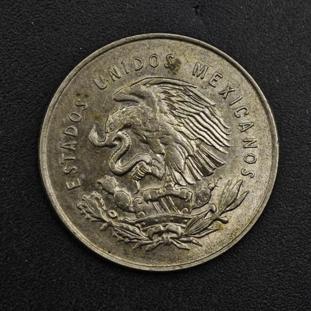 【淘币小摊】实时拍第八百二十七拍   散币场   满百包邮可预留二周 每周一统一发货   墨西哥1950年25分银币