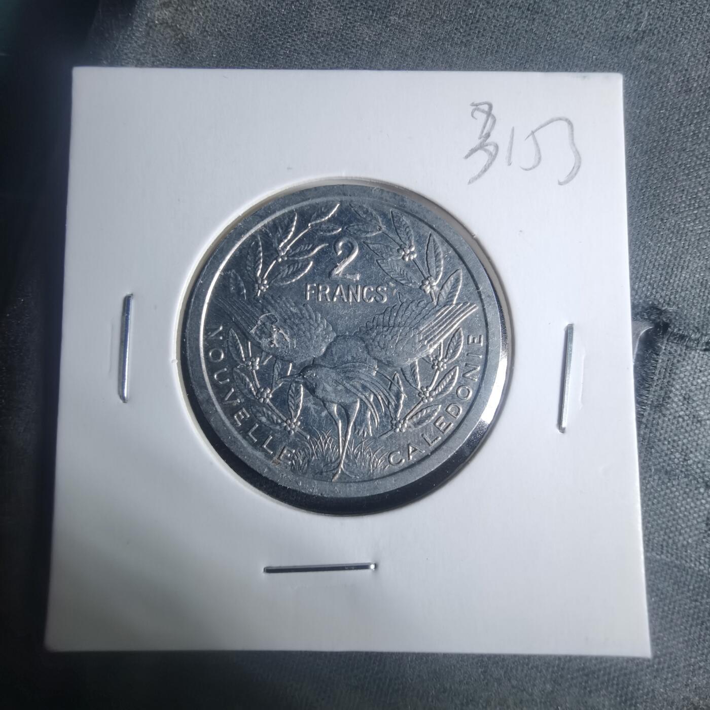 沼泽如烟--第931场 法属新喀里多尼亚1987年2法郎