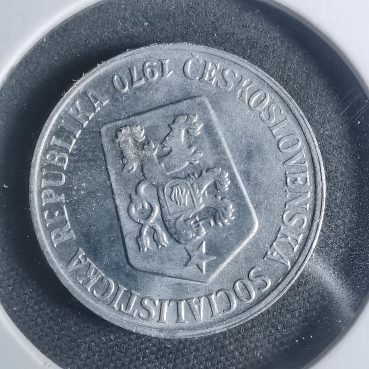 沼泽如烟--第931场 捷克斯洛伐克1970年5赫勒