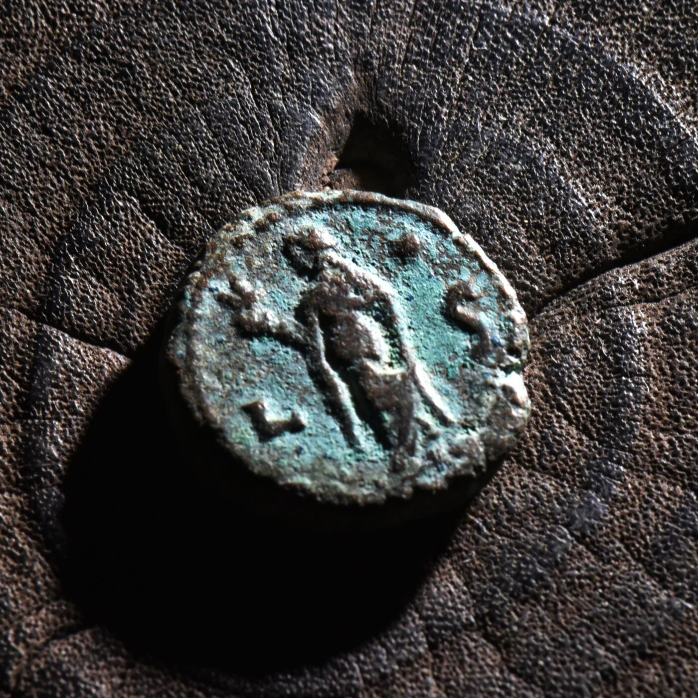 【良泉】【元旦直播场】1月1日晚19.30点开拍！208组西方古代钱币、日本朝鲜花钱 公元290-291年【古罗马·行省】埃及，戴克里先（ΔIOKΛHTIANOC）希望女神，在位第6年（L-S）四德拉克马，6.09克