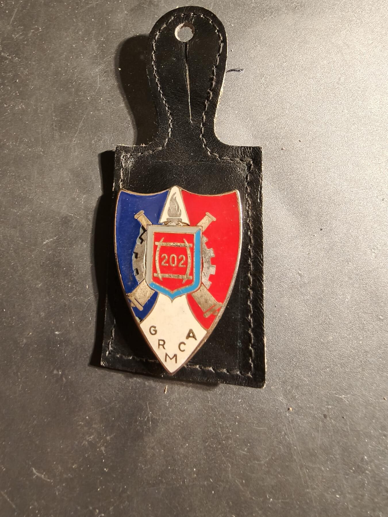 老王徽章第169期 法国陆军第202军团装备修理大队证章