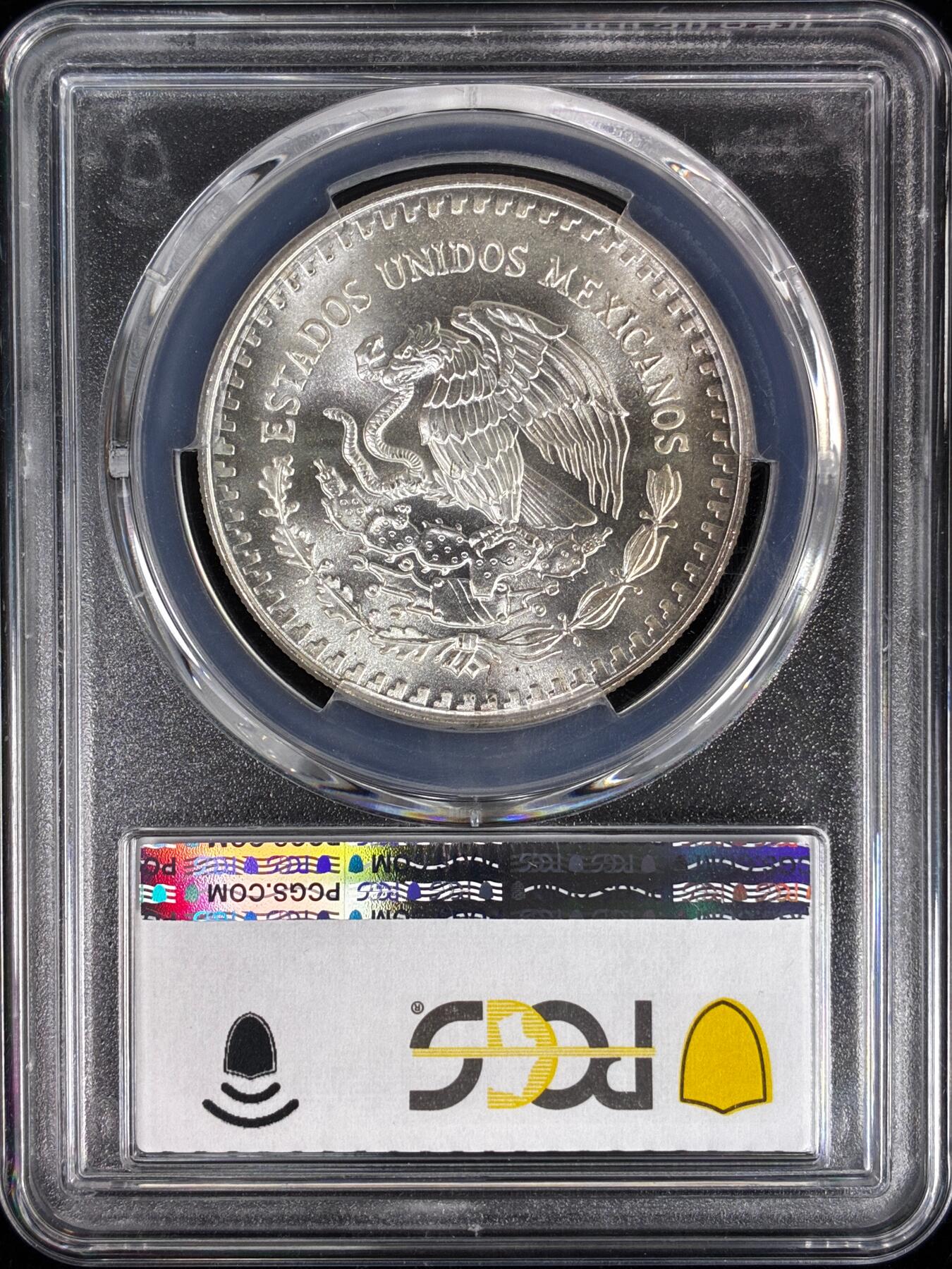 【雨安】【直播拍卖】【世界币章121期-评级币】2025-12-20 周六 19:30 保真 [评级现代] Mexico 墨西哥 投资银 自由女神 1盎司 1990年  PCGS-MS66