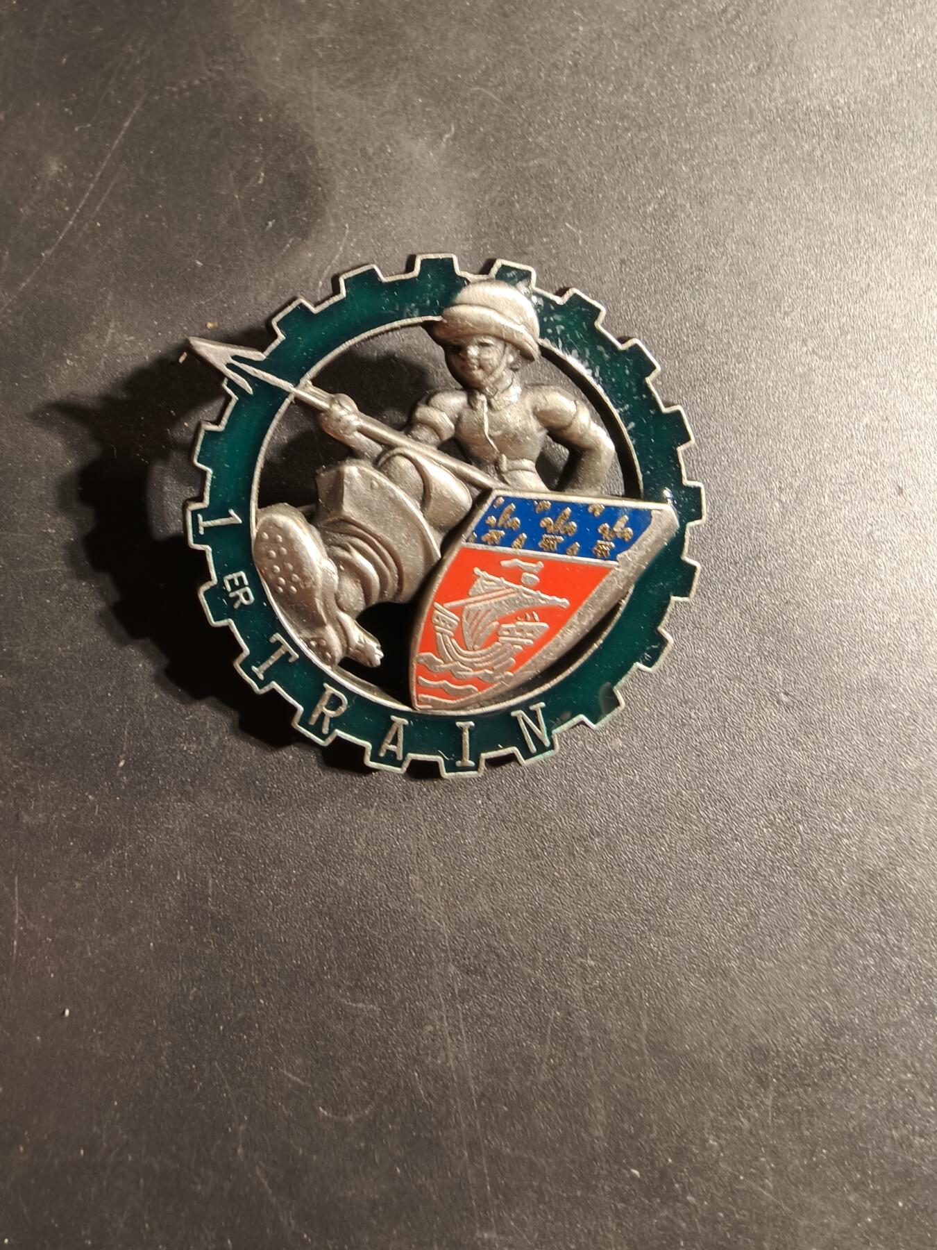 老王徽章第169期 法国陆军第1运输团证章