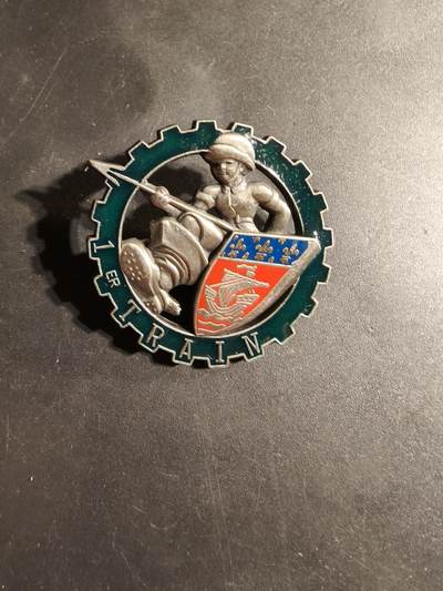 老王徽章第169期 - 法国陆军第1运输团证章