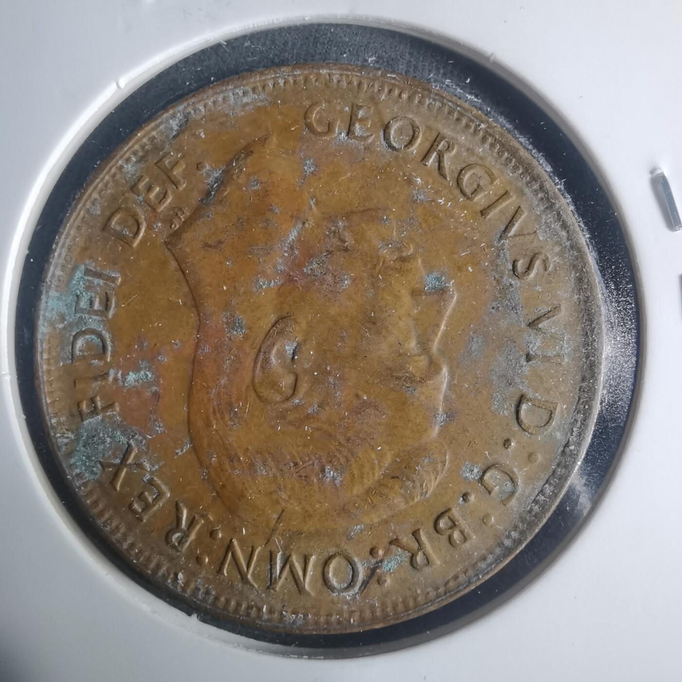 沼泽如烟--第931场 澳大利亚1952年1便士