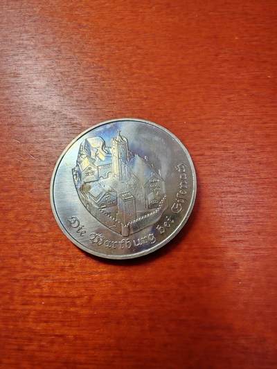 长老汇蛇年精选第八十一场拍卖 - 1982东德瓦尔特堡5马克铜镍币