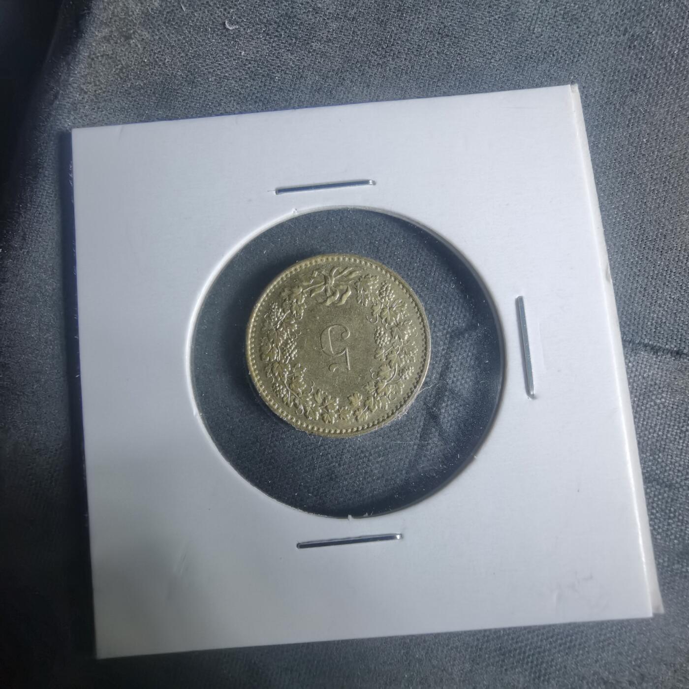 沼泽如烟--第931场 瑞士1983年五分