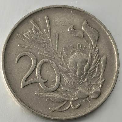 Krab外币市集Vol.26 - 南非1974年20分