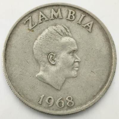 Krab外币市集Vol.26 - 赞比亚1968年10戈