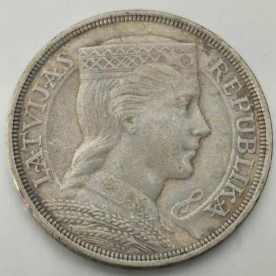 Krab外币市集Vol.26 - 立陶宛1929年5列特银币