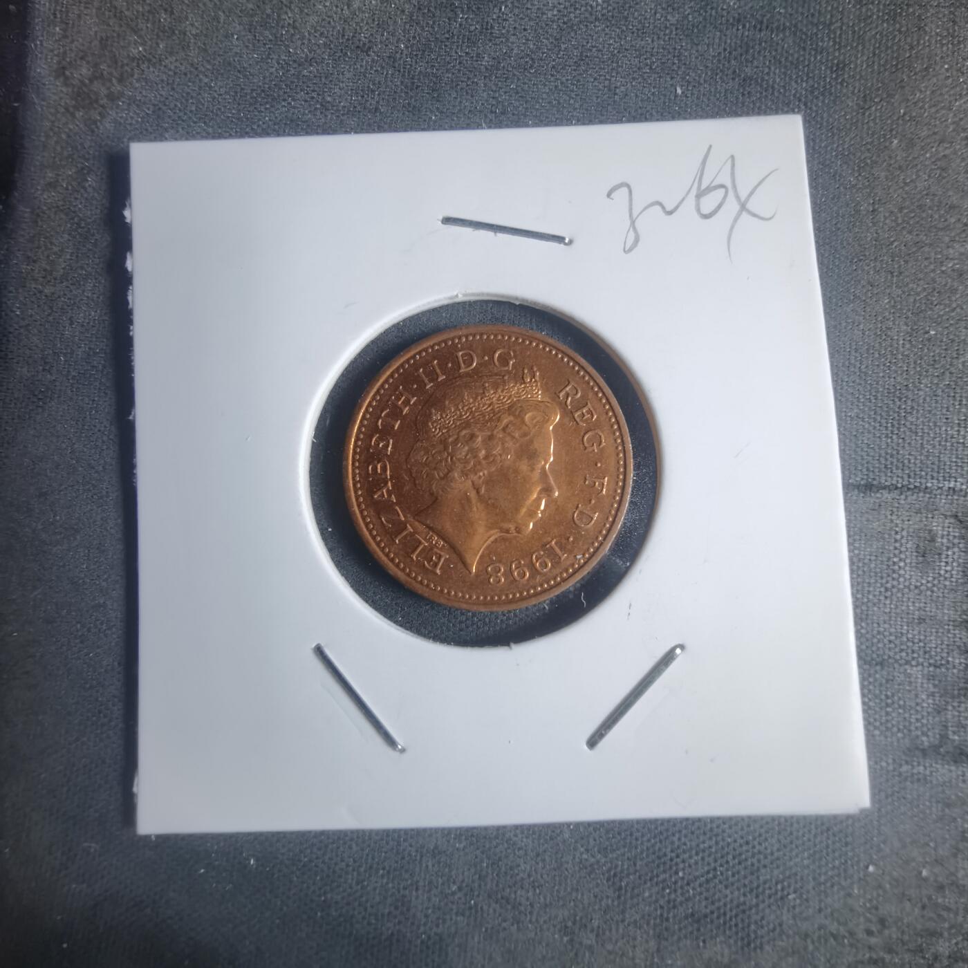 沼泽如烟--第932场 英国1998年1便士