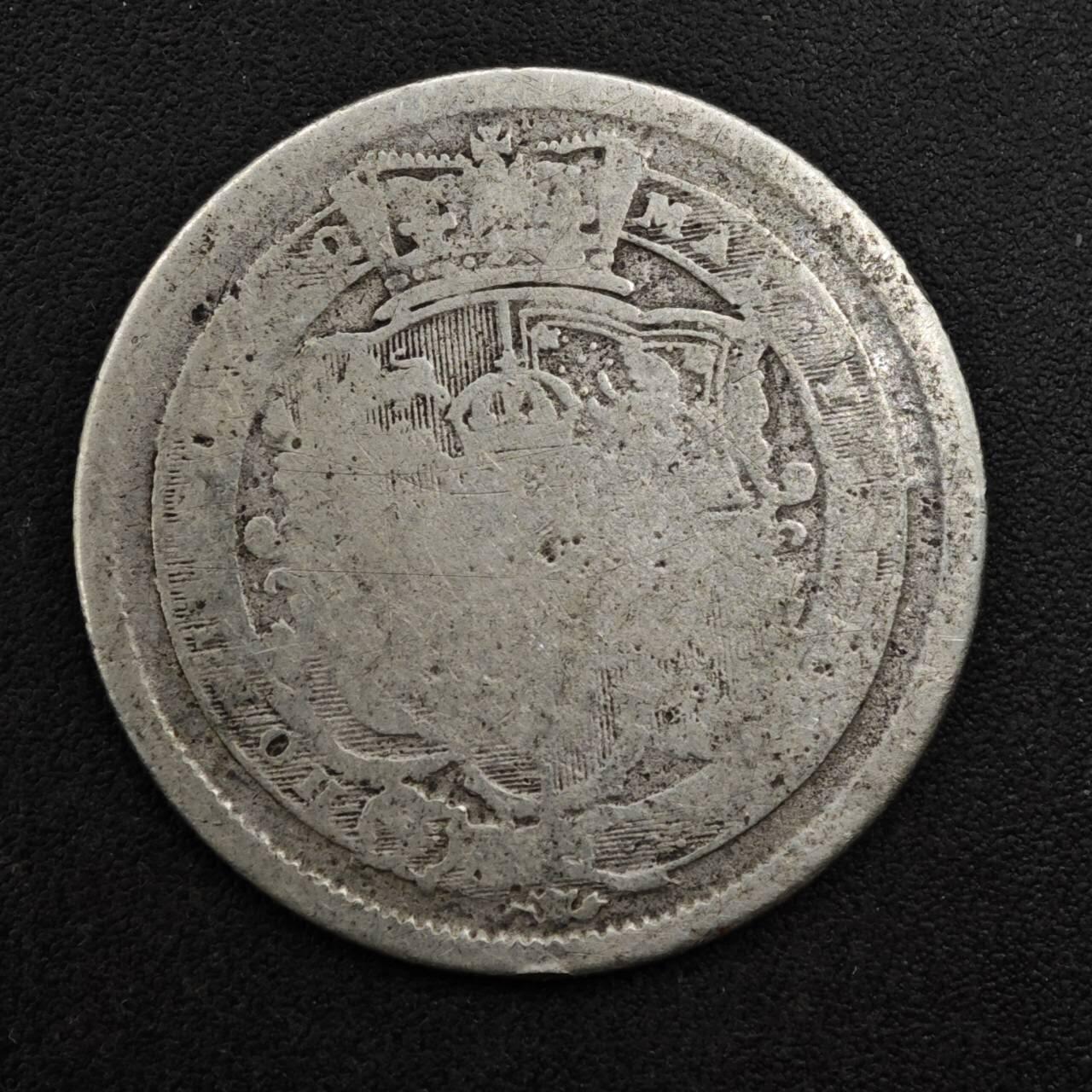 【淘币小摊】实时拍第八百二十七拍   散币场   满百包邮可预留二周 每周一统一发货   英国1817年乔治三世1先令银币