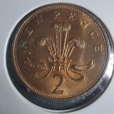 沼泽如烟--第931场 - 英国1977年2便士