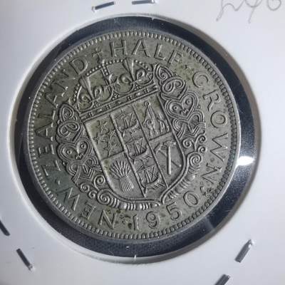 沼泽如烟--第932场 - 新西兰1950年半克朗