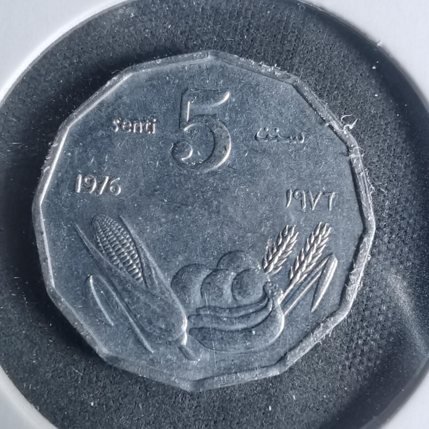 沼泽如烟--第931场 索马里1976年五分