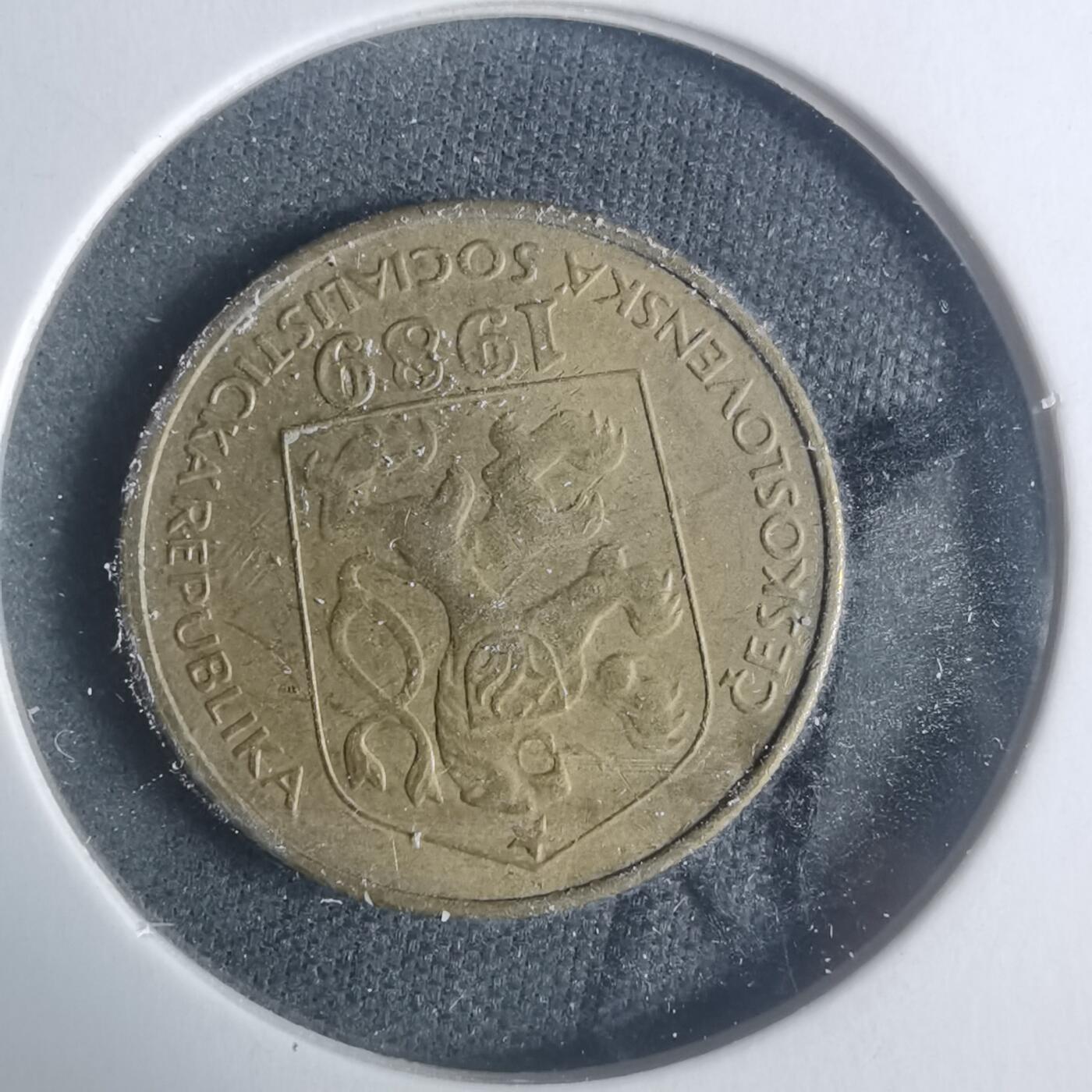 沼泽如烟--第931场 捷克斯洛伐克1989年25赫勒