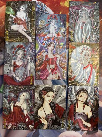 欢迎送拍、零成本上架，释放现金流，合理分配上拍卡品 - 【折光】红玫瑰 9张 墨婉文化&乾坤未定