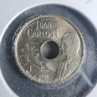 沼泽如烟--第931场 - 西班牙1991年25比塞塔