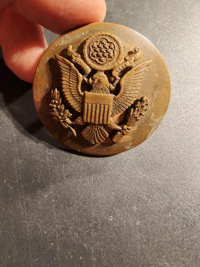 老王徽章第169期 - 美国陆军大檐帽帽徽