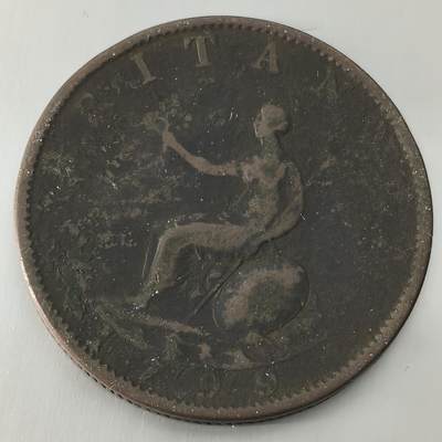 Krab外币市集Vol.26 - 英国1799年1/4便士