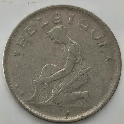 Krab外币市集Vol.26 - 比利时1923年50分_法文版