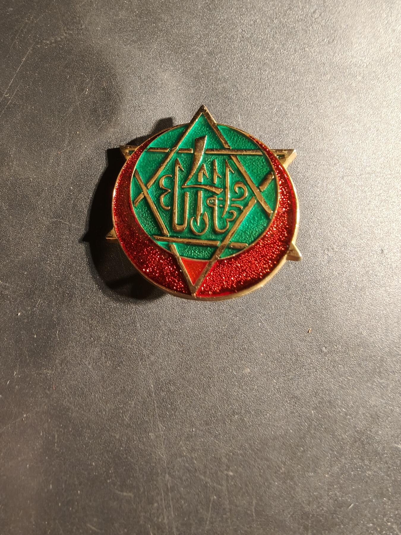 老王徽章第169期 法国第4突尼斯步枪团证章     该团在两次世界大战（一战和二战）以及印度支那战争期间表现卓越，参与了包括凡尔登战役在内的多场重要战斗。