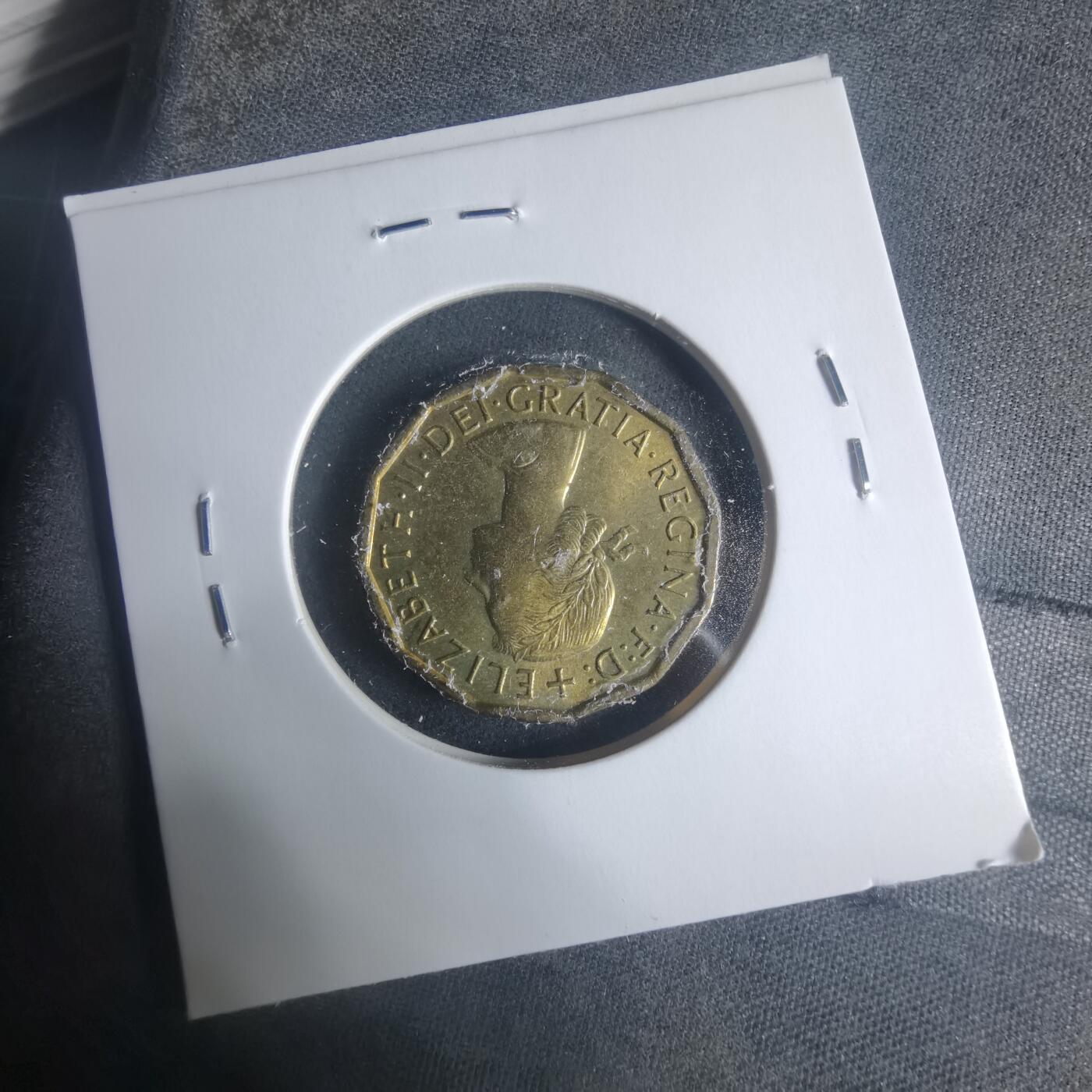 沼泽如烟--第931场 英国1962年3便士