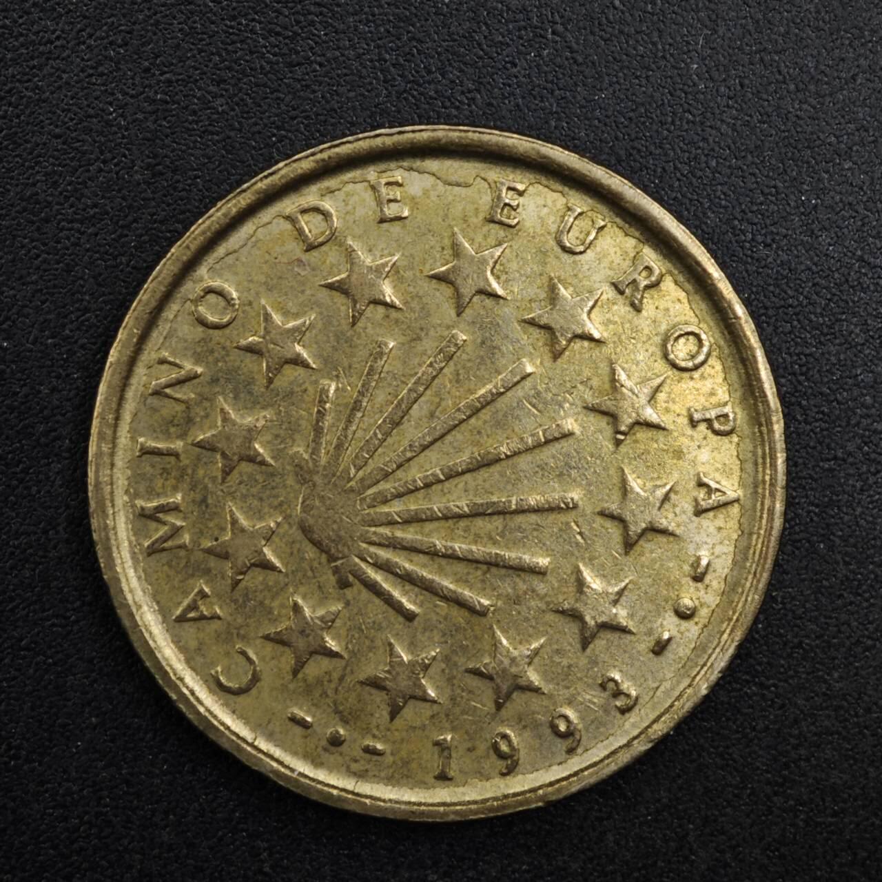 【淘币小摊】实时拍第八百二十七拍   散币场   满百包邮可预留二周 每周一统一发货   西班牙1993年100比赛塔铜币