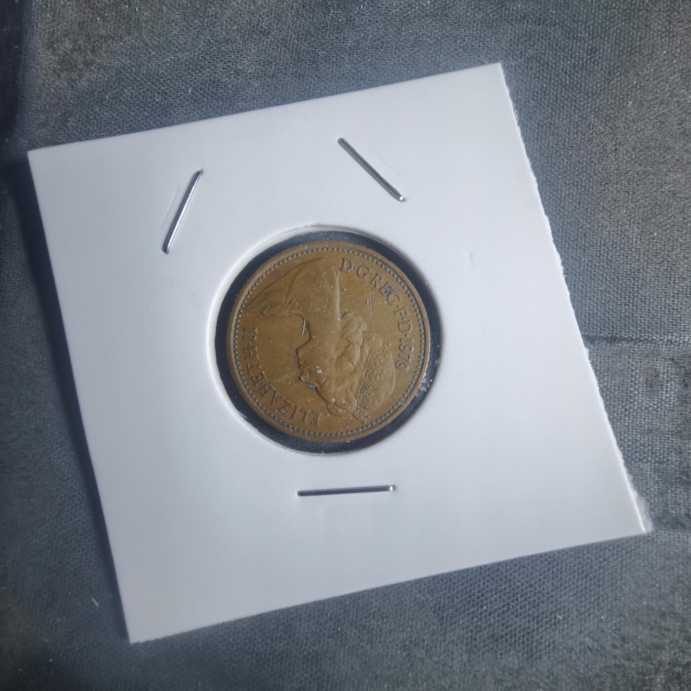 沼泽如烟--第932场 英国1979年1便士