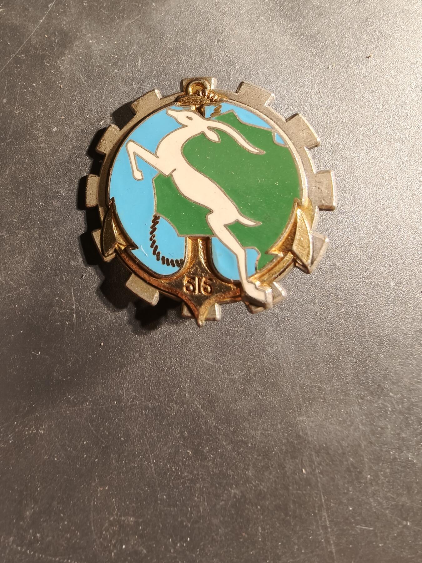 老王徽章第169期 法国陆军第516运输团证章