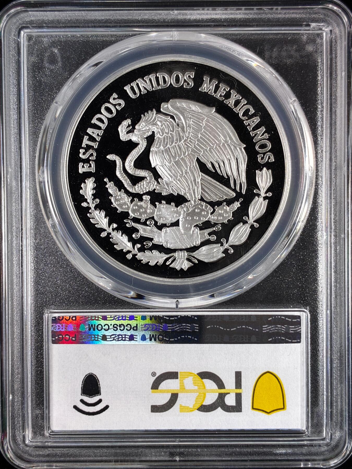 【雨安】【直播拍卖】【世界币章121期-评级币】2025-12-20 周六 19:30 保真 [评级现代] Mexico 墨西哥 100比索 1992年 加湾鼠海豚 PCGS-PR69DCAM 精制