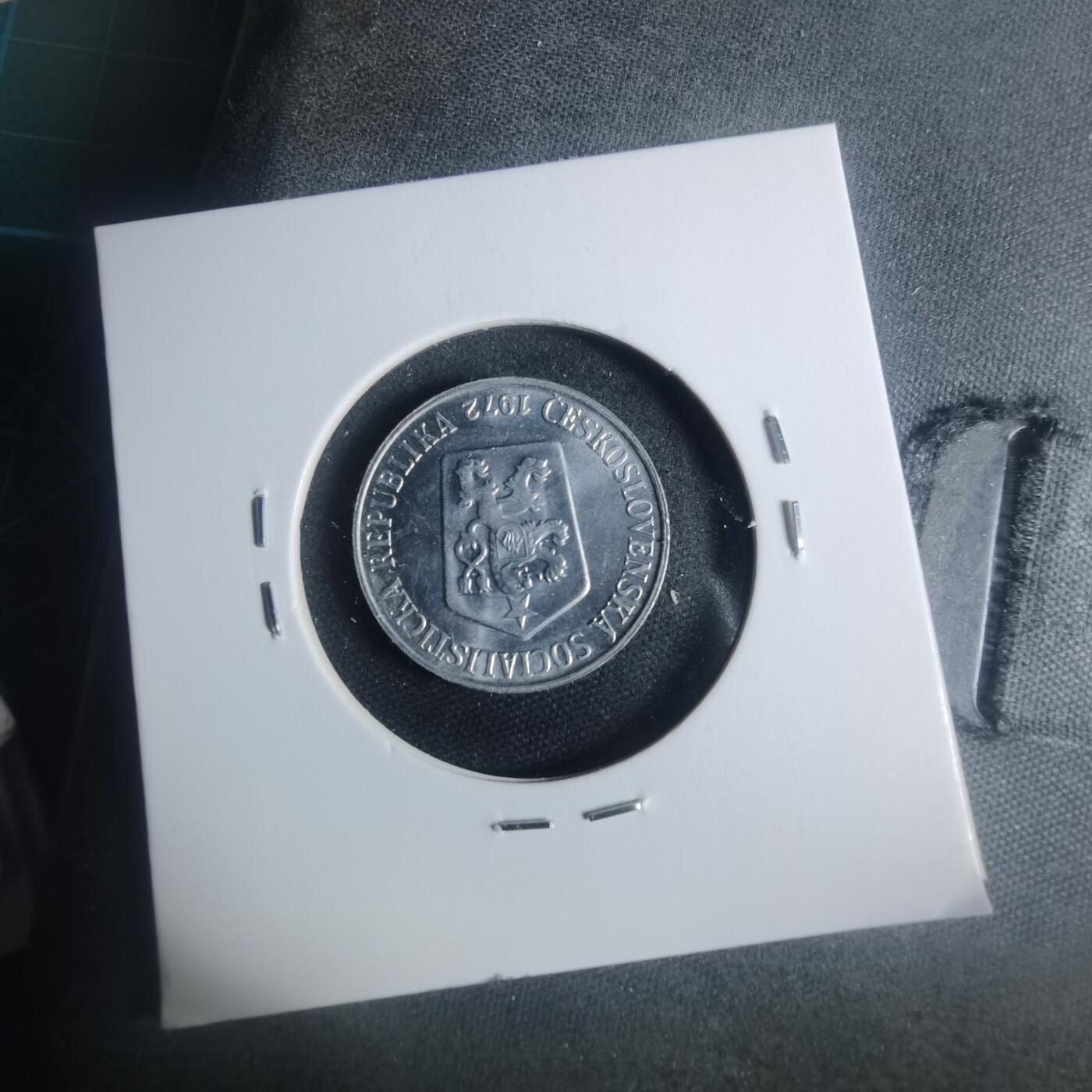 沼泽如烟--第931场 捷克斯洛伐克1972年5赫勒