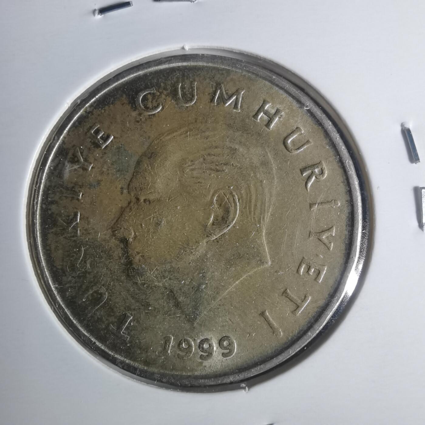 沼泽如烟--第931场 土耳其1999年5万里拉