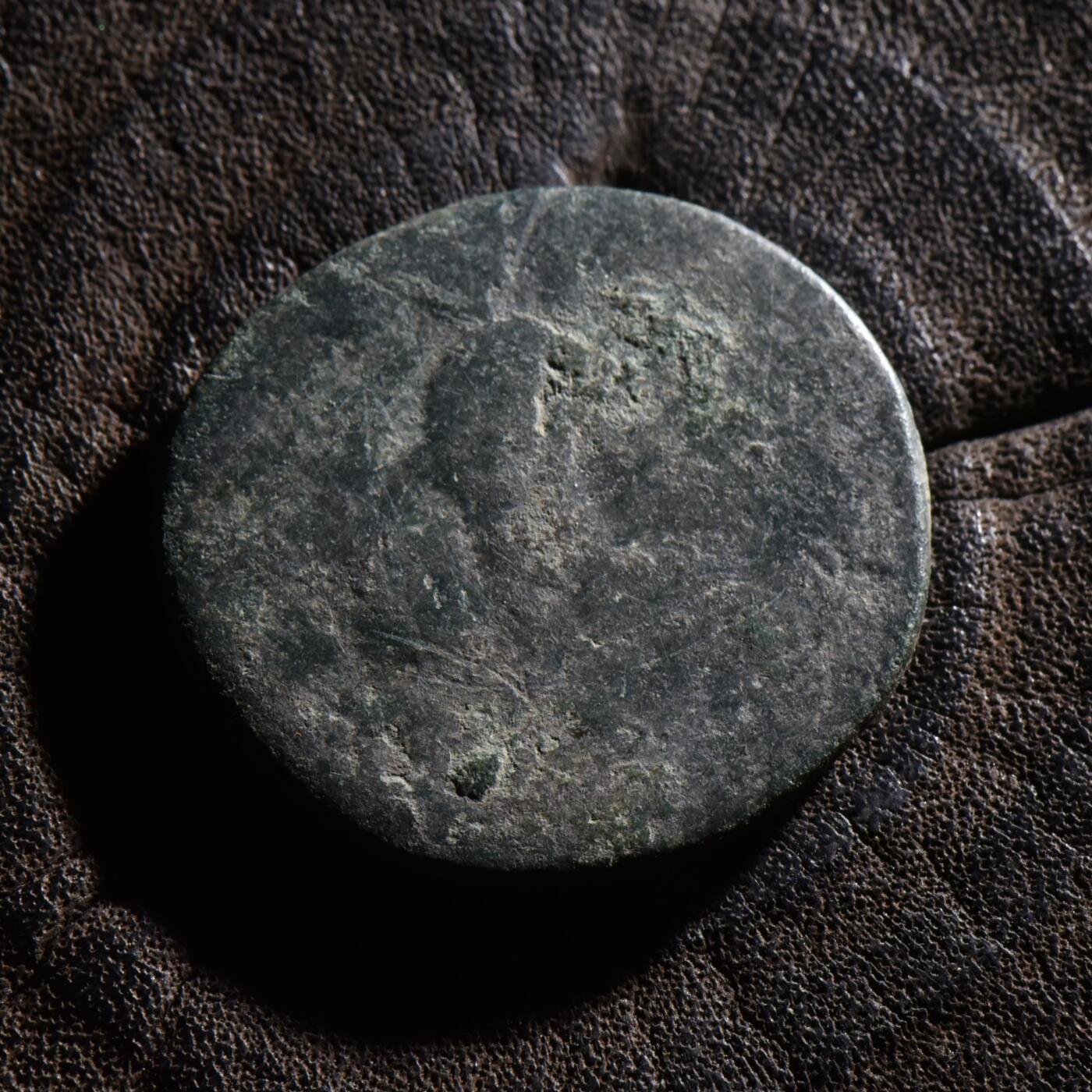 【良泉】【元旦直播场】1月1日晚19.30点开拍！208组西方古代钱币、日本朝鲜花钱 公元98-100年【古罗马】五贤帝-图拉真，阿斯铜币，8.42克