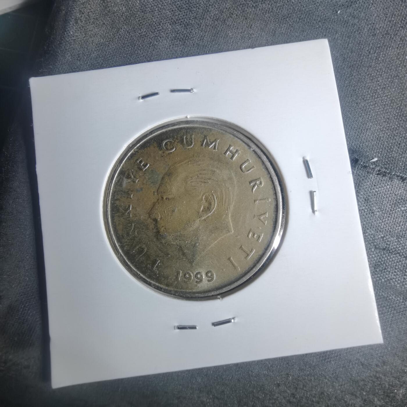 沼泽如烟--第931场 土耳其1999年5万里拉