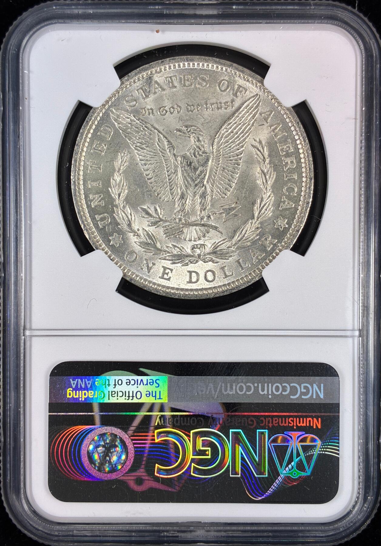 【雨安】【直播拍卖】【世界币章121期-评级币】2025-12-20 周六 19:30 保真 [评级美洲] USA 美国 1美元 (1878-1921) 摩根 1921年  NGC-MS64