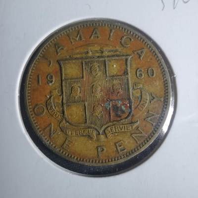 沼泽如烟--第931场 - 牙买加1960年1便士