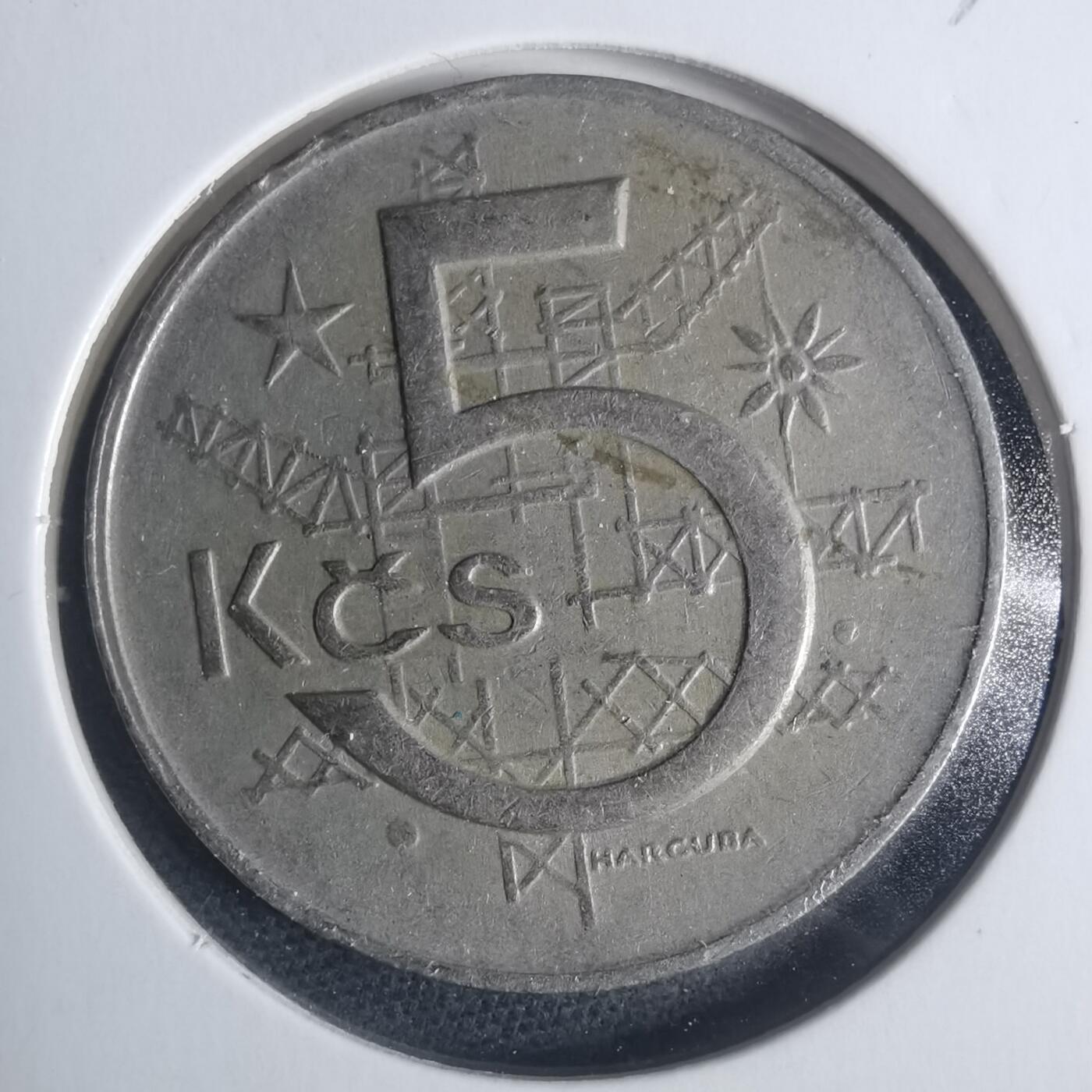 沼泽如烟--第931场 捷克斯洛伐克1968年5克朗