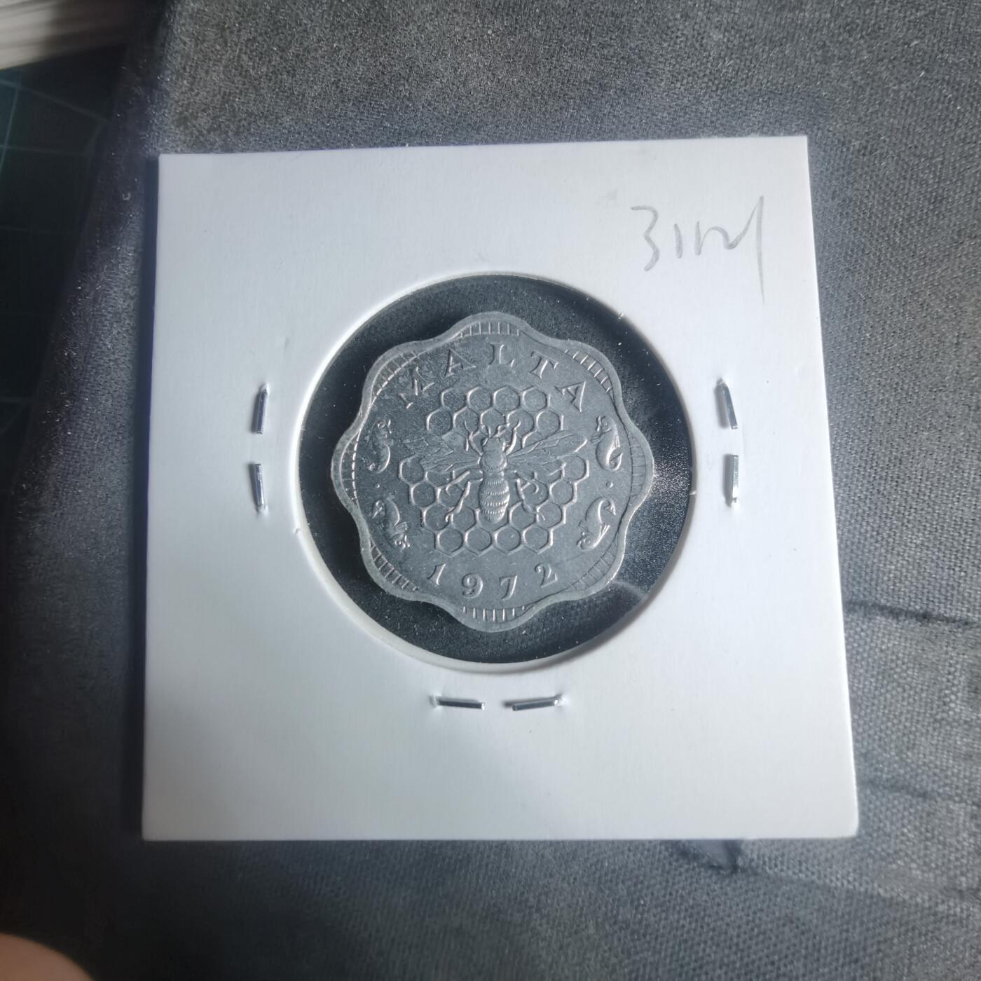 沼泽如烟--第931场 马耳他1972年3米尔