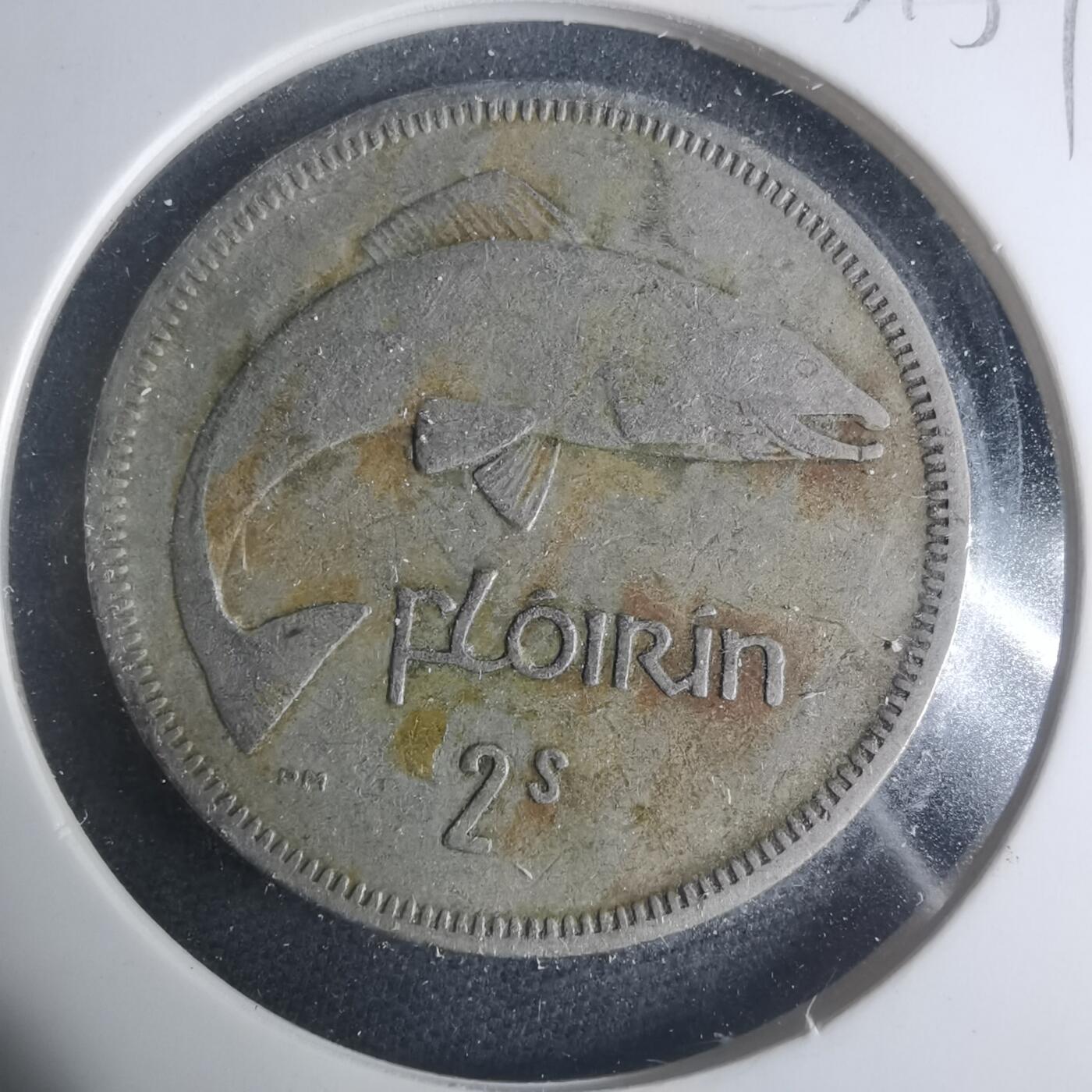 沼泽如烟--第931场 爱尔兰1961年2先令