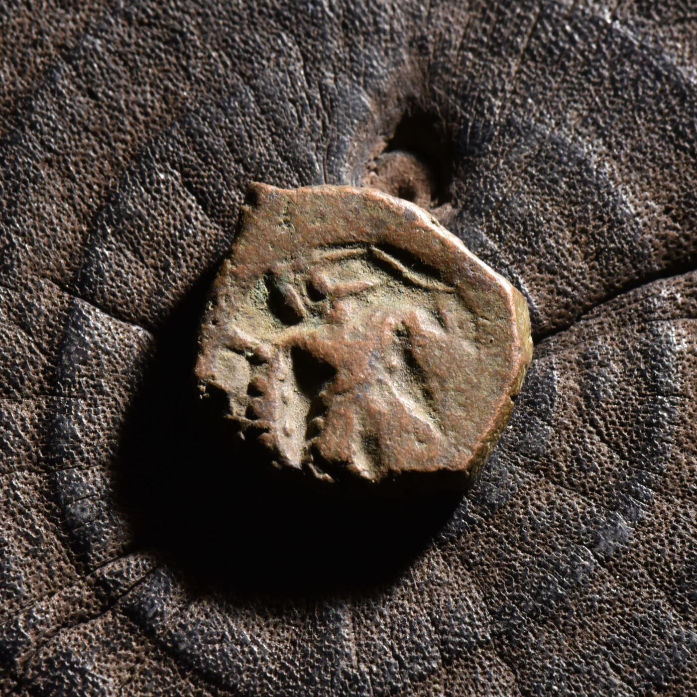 【良泉】【元旦直播场】1月1日晚19.30点开拍！208组西方古代钱币、日本朝鲜花钱 公元3-4世纪【大月氏国】寄多罗王朝，铜币，4.38克