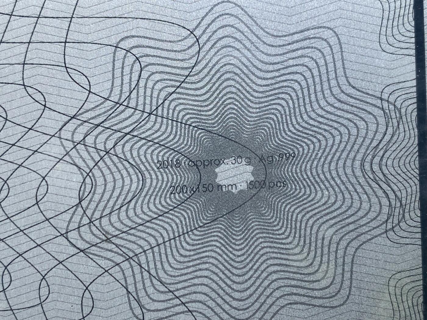 《竞宝斋》第447场 周日，周一，2场连拍 （全场包邮） 库克群岛2018年瓦德泽米勒大航海地图5D银钞，20*15cm，30克，999纯银，限量发行1500枚。