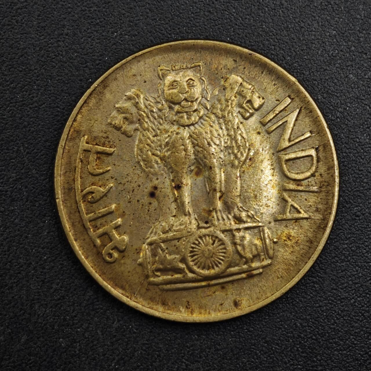 【淘币小摊】实时拍第八百二十七拍   散币场   满百包邮可预留二周 每周一统一发货   印度1970年20派沙铜币