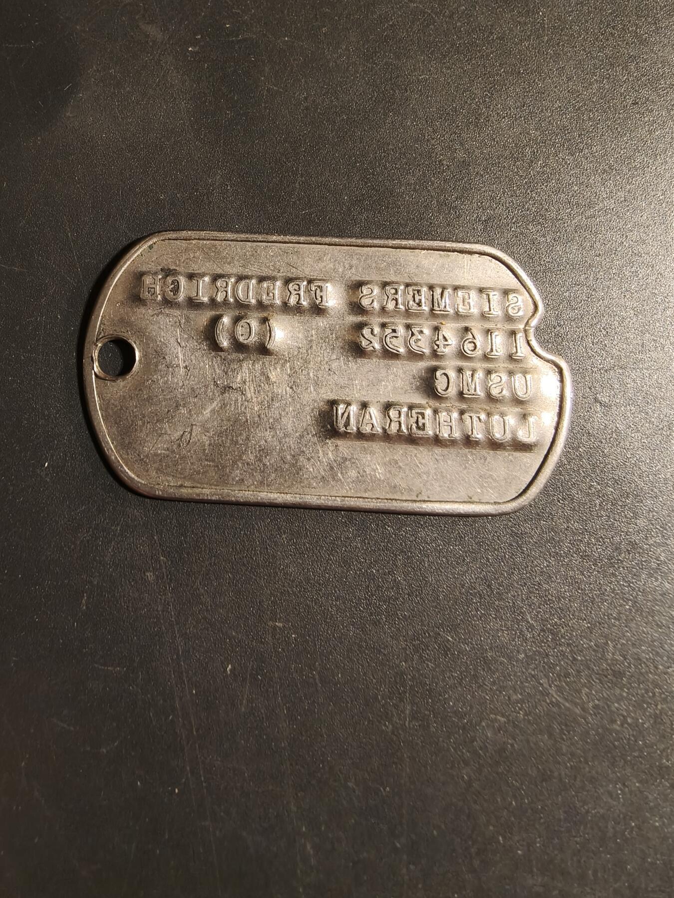 老王徽章第169期 美国海军陆战队狗牌     路德宗人士