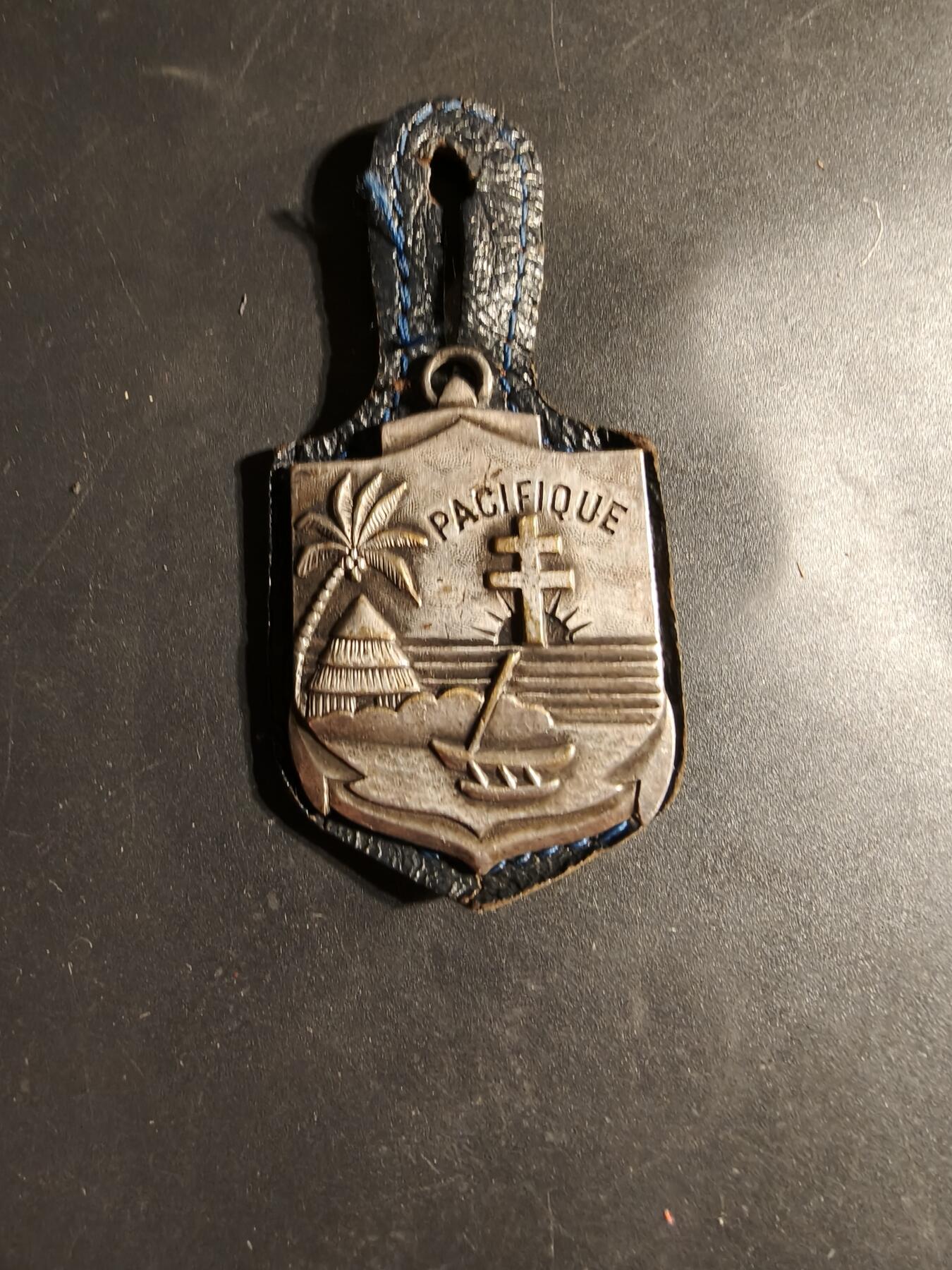 老王徽章第169期 法国海军陆战队太平洋步兵营证章