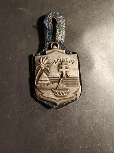 老王徽章第169期 - 法国海军陆战队太平洋步兵营证章