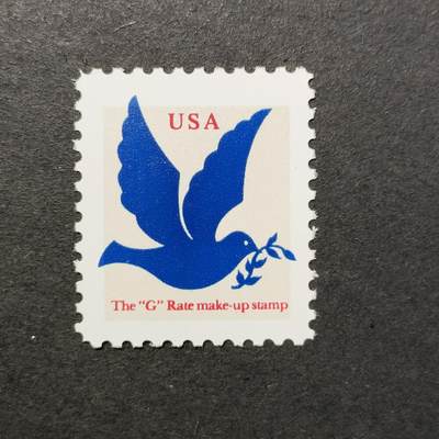 ↓君缘收藏680期☞钱币邮品↓无佣金、可寄存、满30元包邮  - 美国邮票，1994年和平鸽邮票1全
