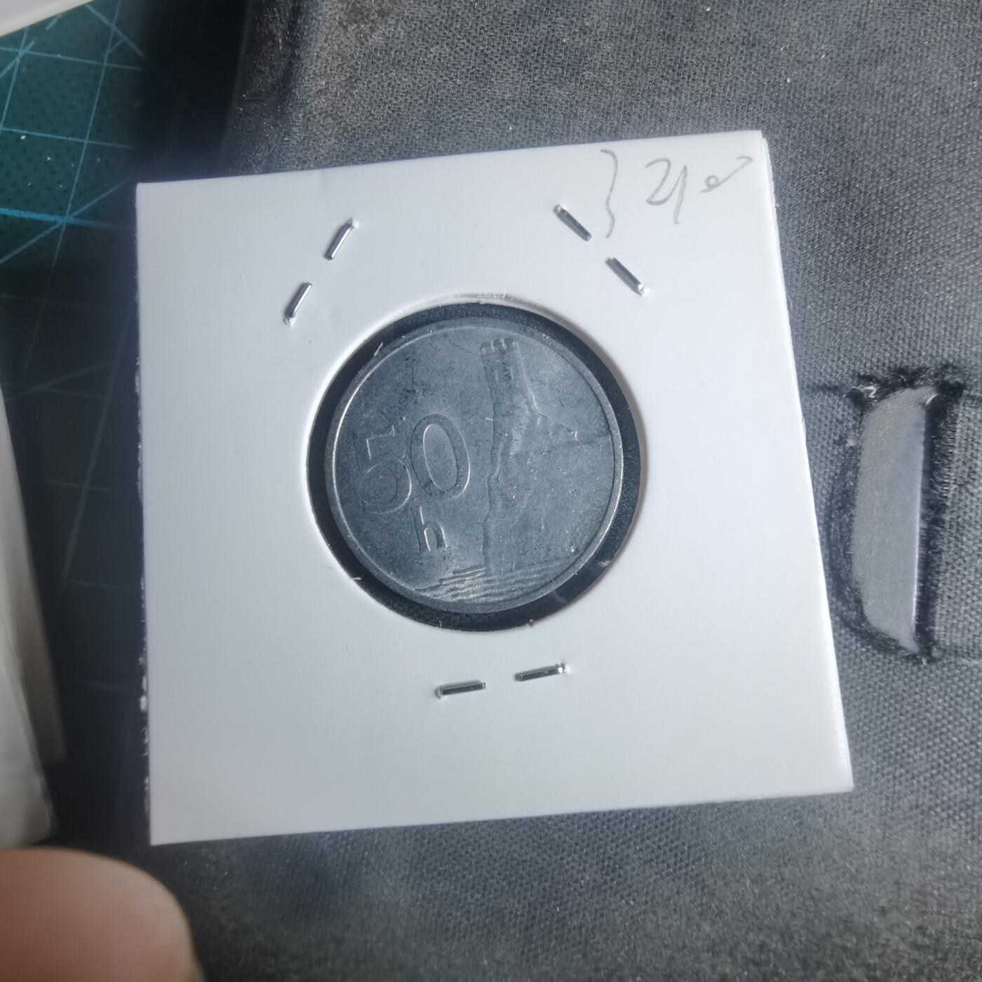 沼泽如烟--第932场 斯洛伐克1993年50赫勒